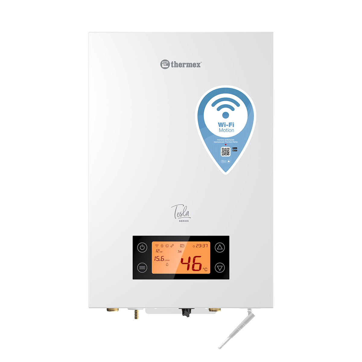 Настенный электрический котел Thermex Tesla 6-12 Wi-fi