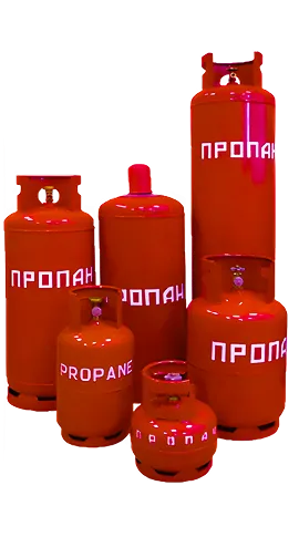 Баллоны газовые и сопутствующие товары