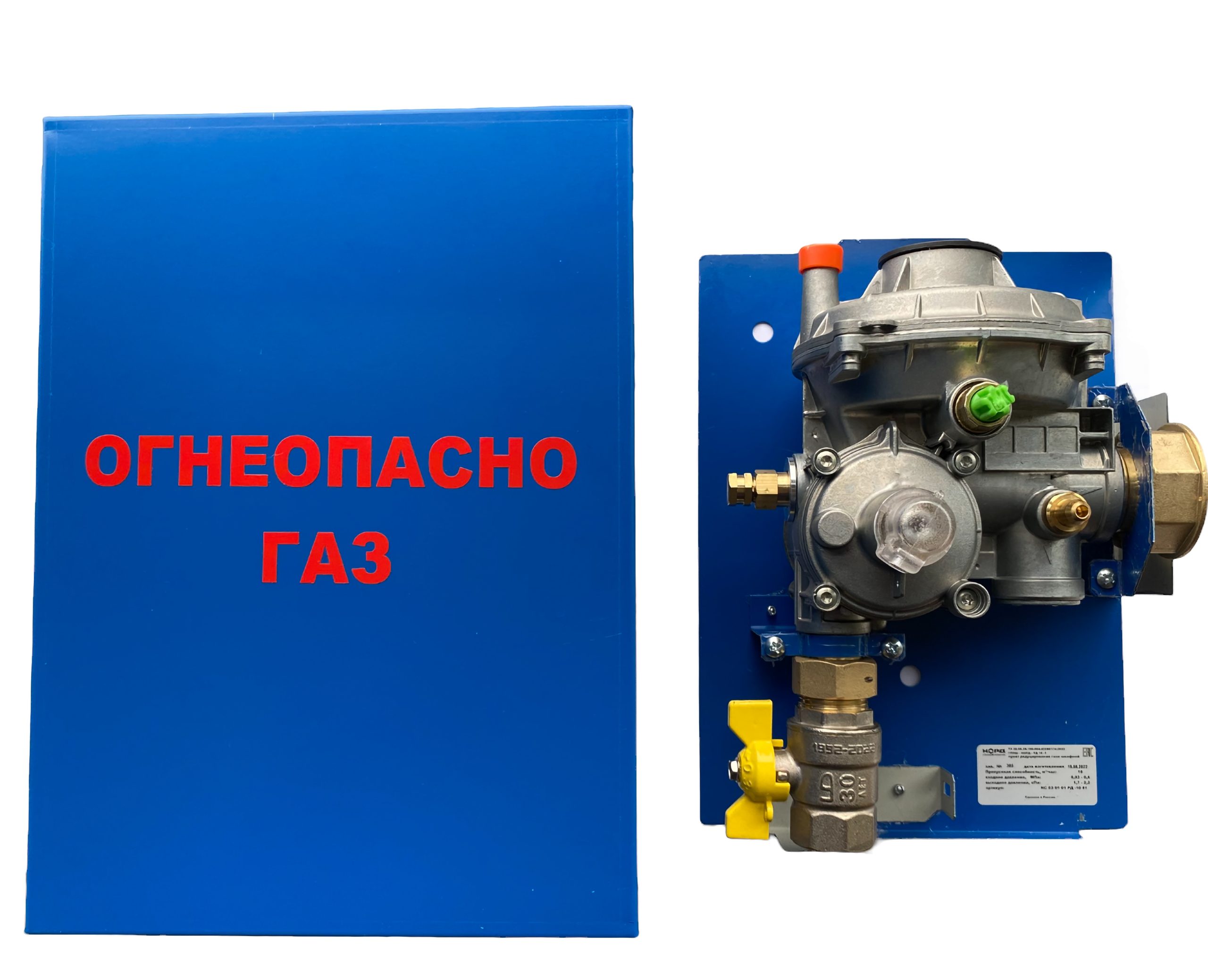 Бытовой газорегуляторный пункт шкафной НОРД ( ГРПШ-НОРД )
